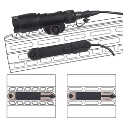 Linterna táctica Surefire M600 con riel Picatinny 20mm para arma de caza