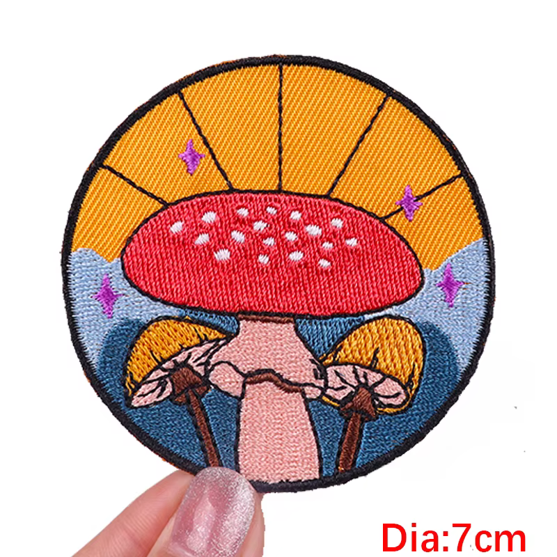 Parche bordado seta multicapa para chaqueta táctica – plancha o cose - imagen 2