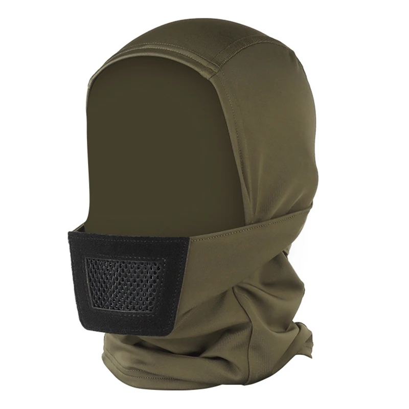 Pasamontañas táctico máscara de tiro facial completa para paintball - imagen 3