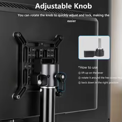 Adaptador universal soporte luz para rosca estándar y accesorios