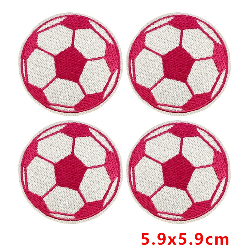 Parche bordado fútbol termoadhesivo para coser y planchar - imagen 2