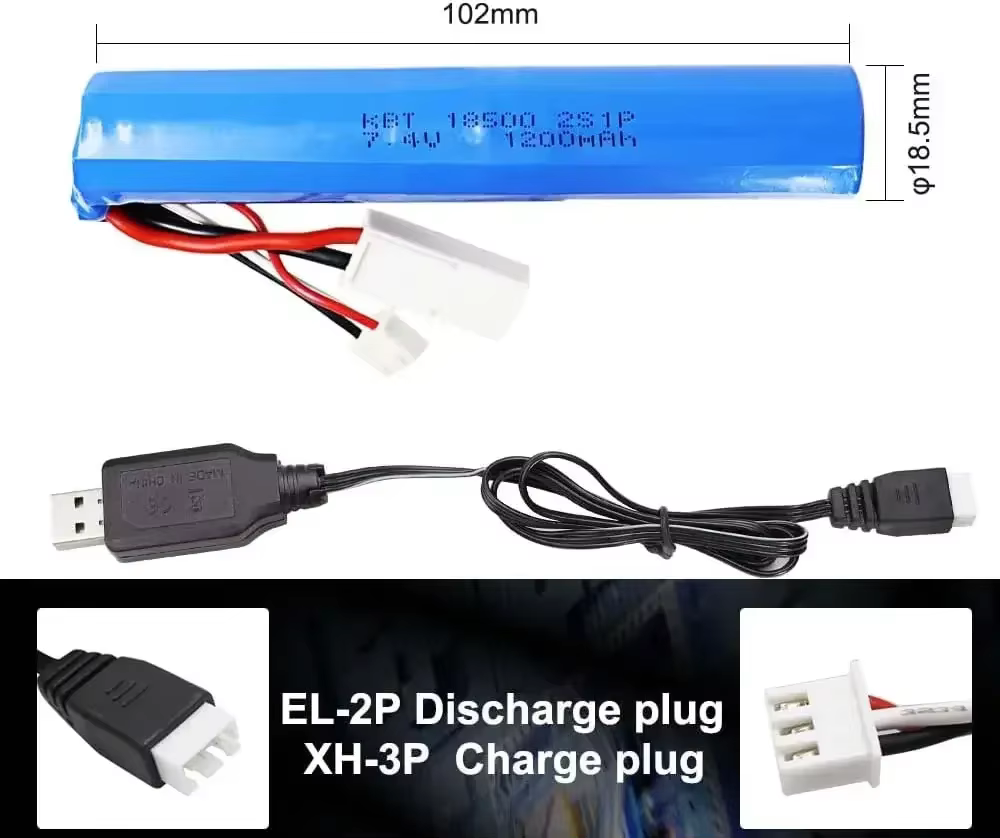 Batería Li-ion recambio para vehículos RC - imagen 3