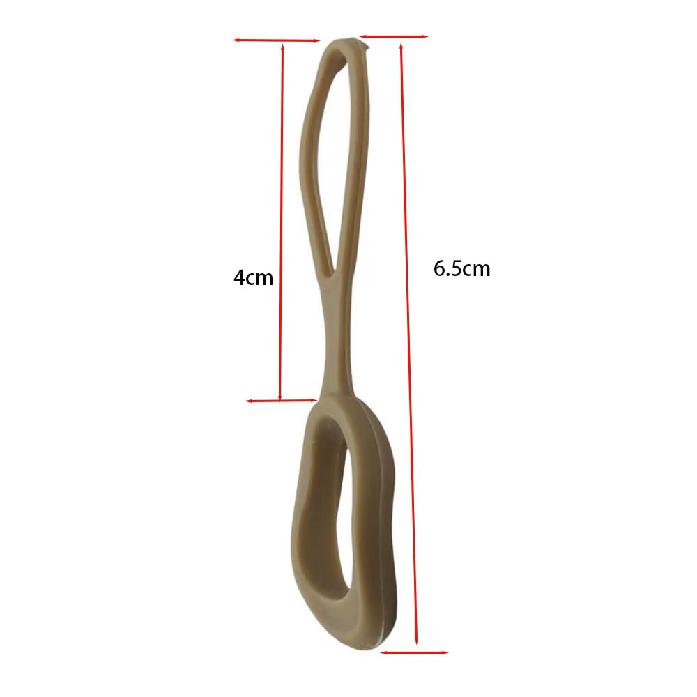 Tirador de cremallera con extensión de cable para ropa y mochila
