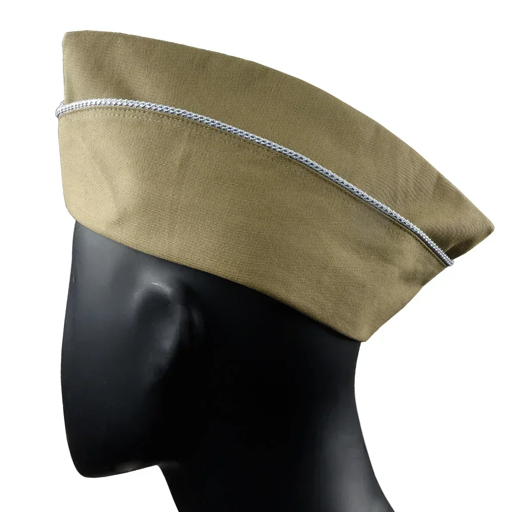 Gorra táctica segunda guerra mundial octogonal caqui militar - imagen 3