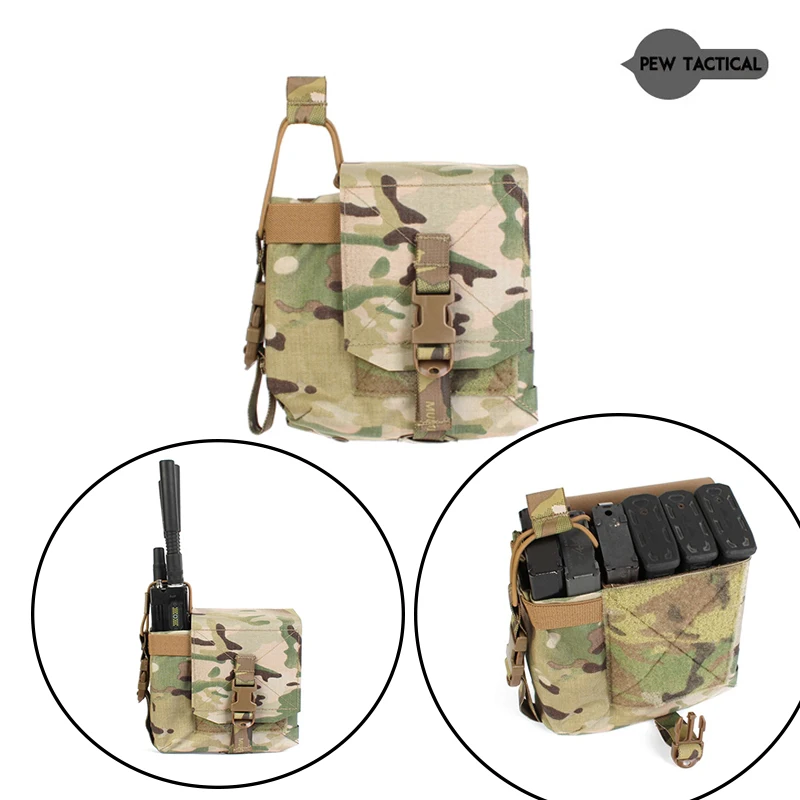 PEW Tactical SS Style bolsa táctica para radio airsoft molle - imagen 2