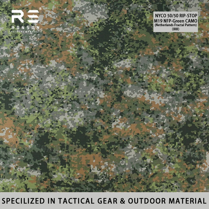 Tela Ripstop NYCO Camuflaje New Holland Jungle – Táctica Uniformes