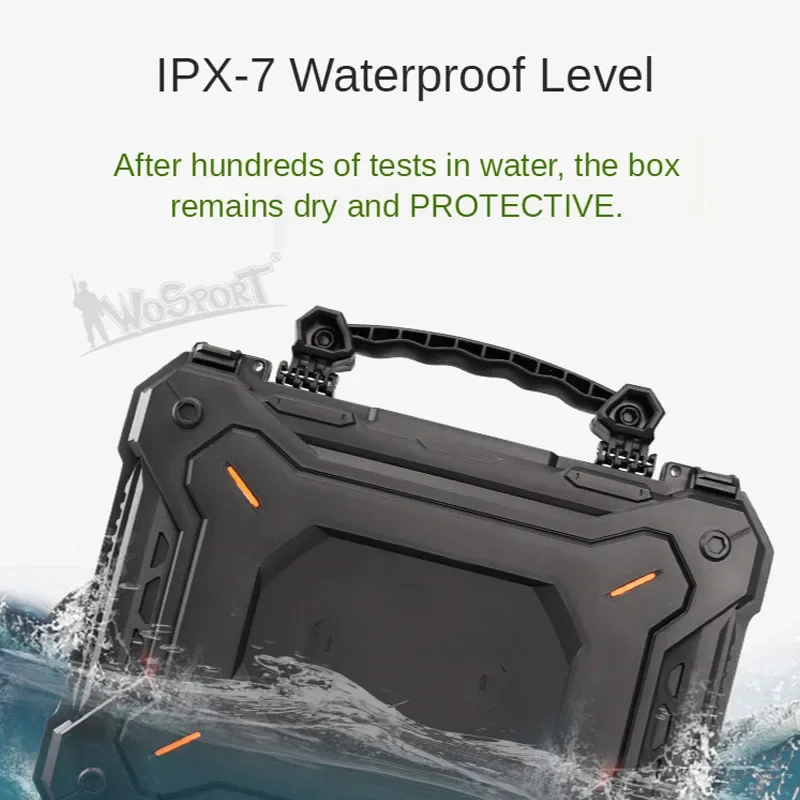 Caja de seguridad ABS resistente al agua y polvo para caza - imagen 5