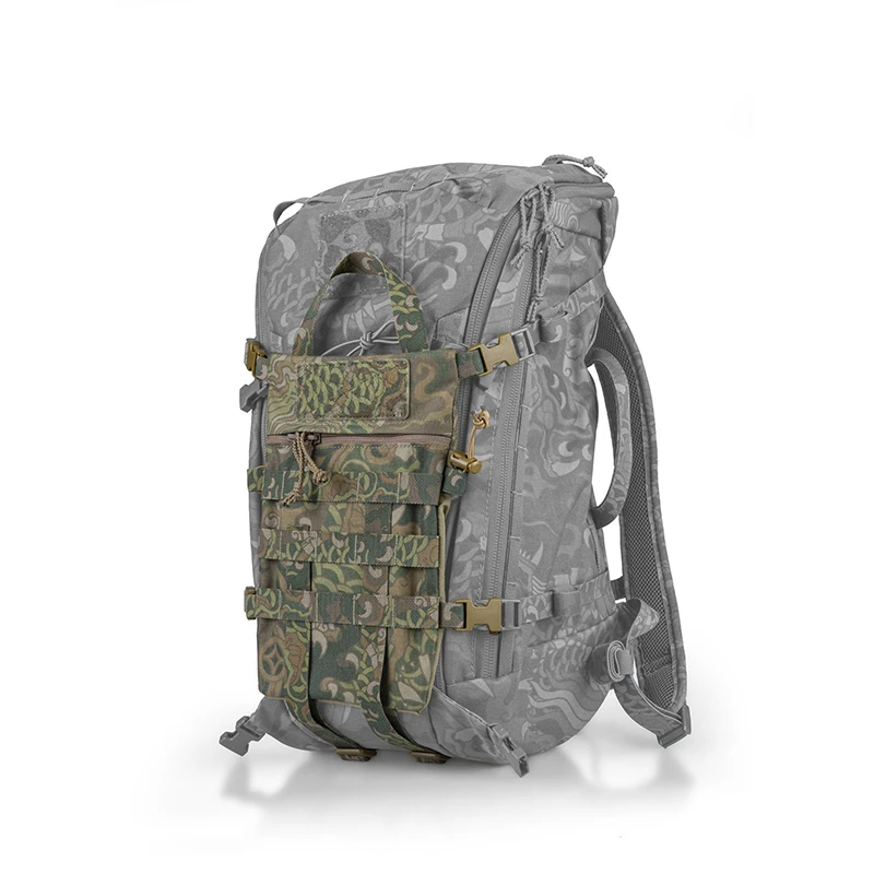 Bolsa Táctica Tipo Canguro MOLLE ligera para mochila utilitaria - imagen 4
