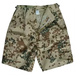 Pantalones cortos tácticos de entrenamiento a cuadros corte holgado