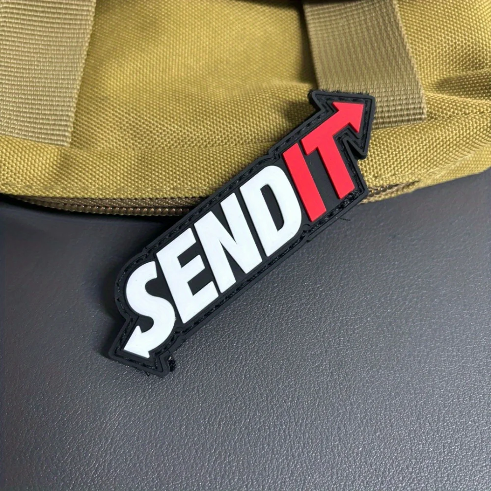 Colección de parches Send It listos para usar