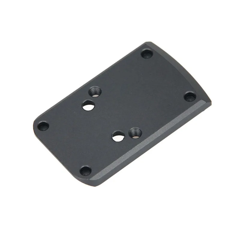 Placa adaptadora montaje punto rojo Picatinny para caza