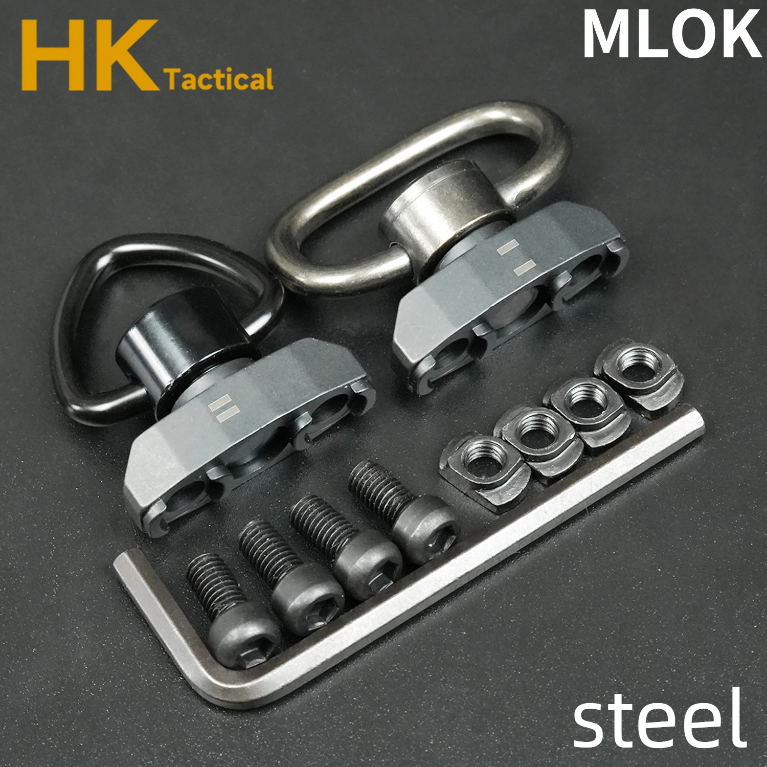 BCM Adaptador QD táctico de metal para correa M-LOK liberación rápida - imagen 5