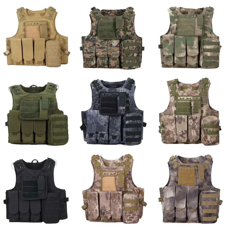 Chaleco Portaplacas Táctico MOLLE Multicam – Combate y Airsoft - imagen 4
