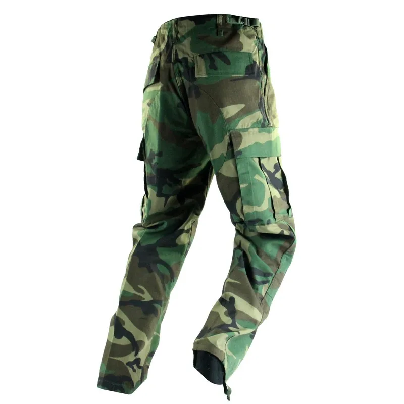 Traje de combate táctico chaqueta y pantalón camuflaje cuatro tonos - imagen 5