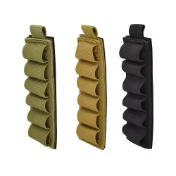 Portacartuchos escopeta adhesivo táctico para recarga exterior
