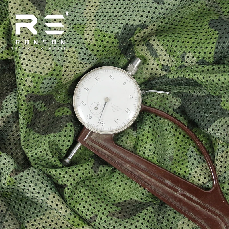 Tela camuflaje malla tejido punto táctico para estampado - imagen 4