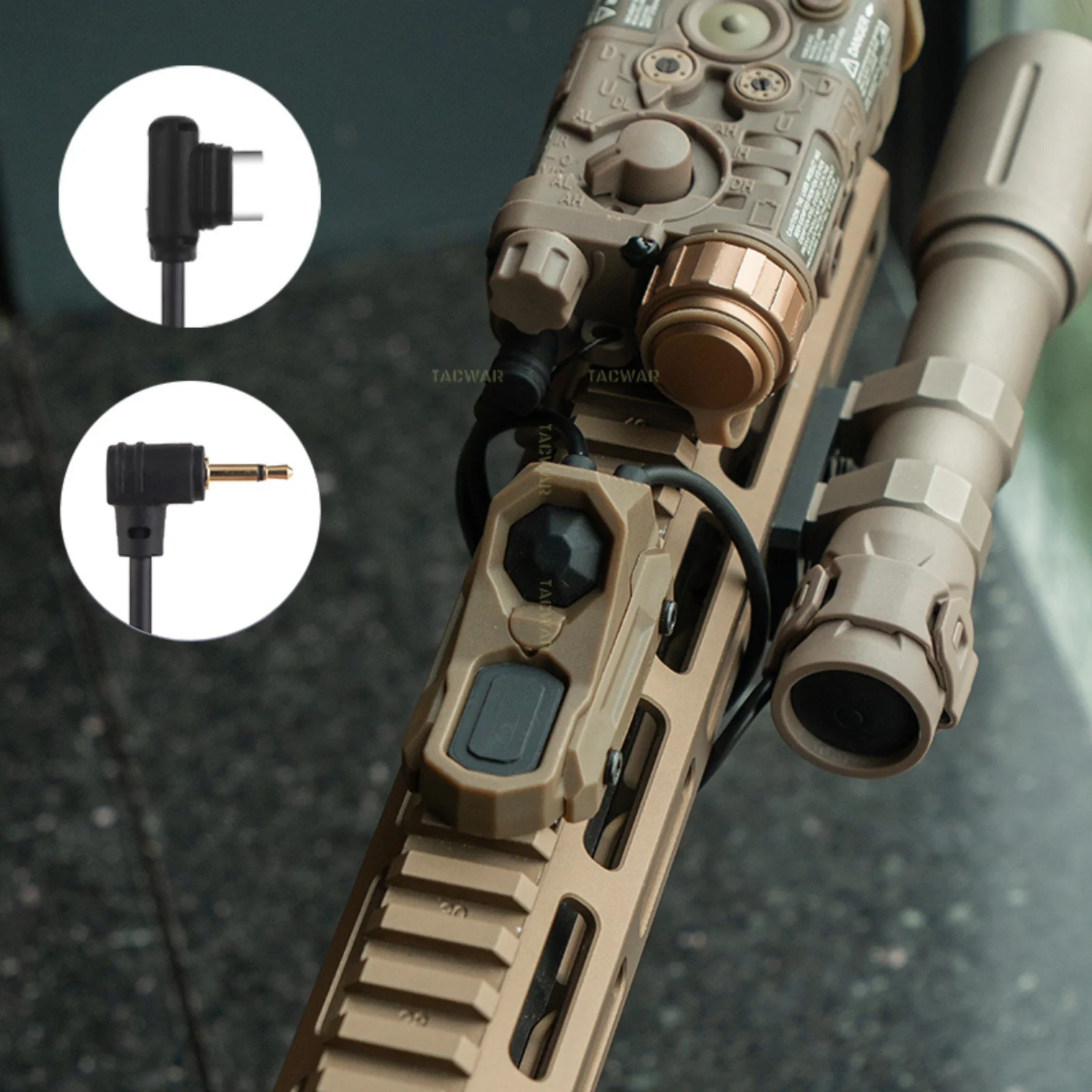 AXON Wire Switch interruptor táctico de presión remoto USB-C - imagen 5