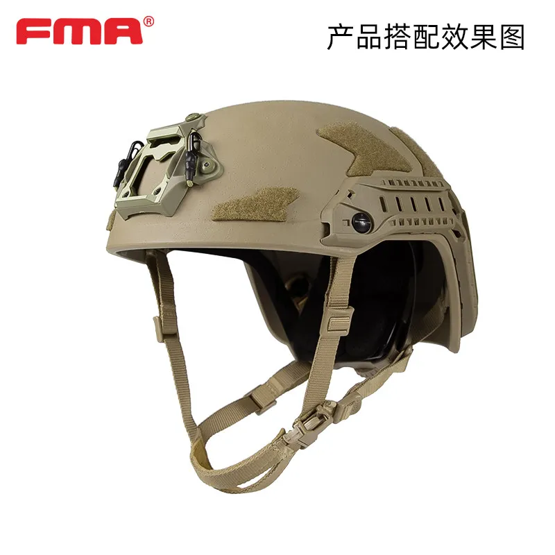 FMA LINK-RAIL ARC Rail accesorio para casco con gancho y velcro - imagen 2