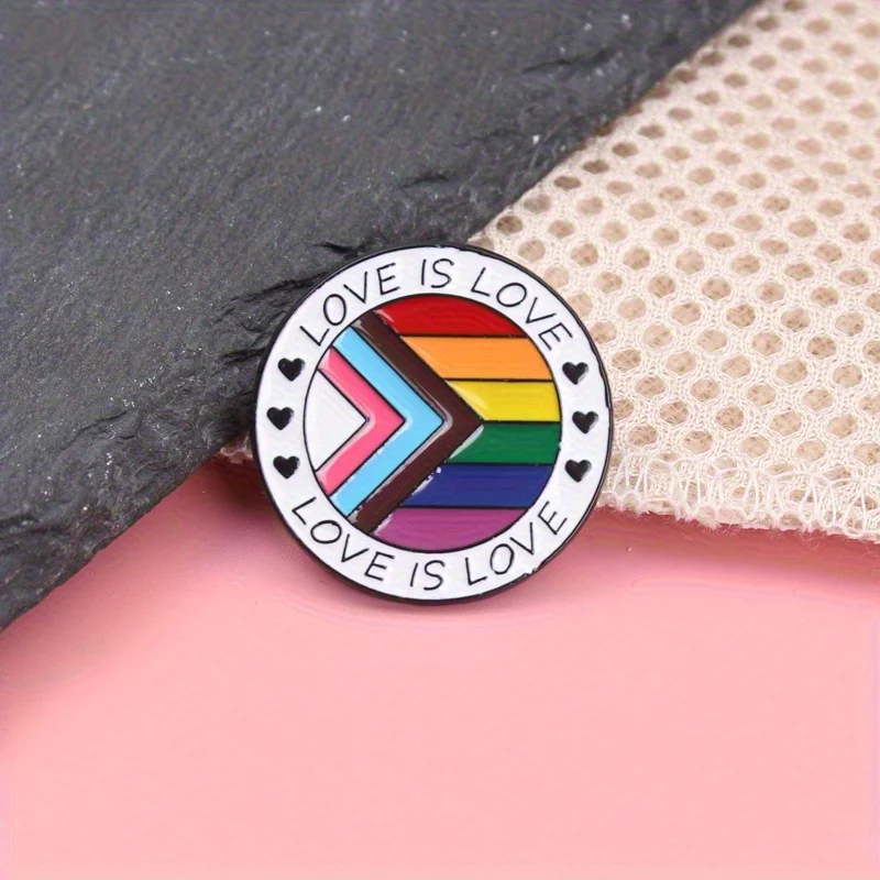 Broche pin de solapa arcoíris metal de criatura cartoon para disfraz - imagen 3