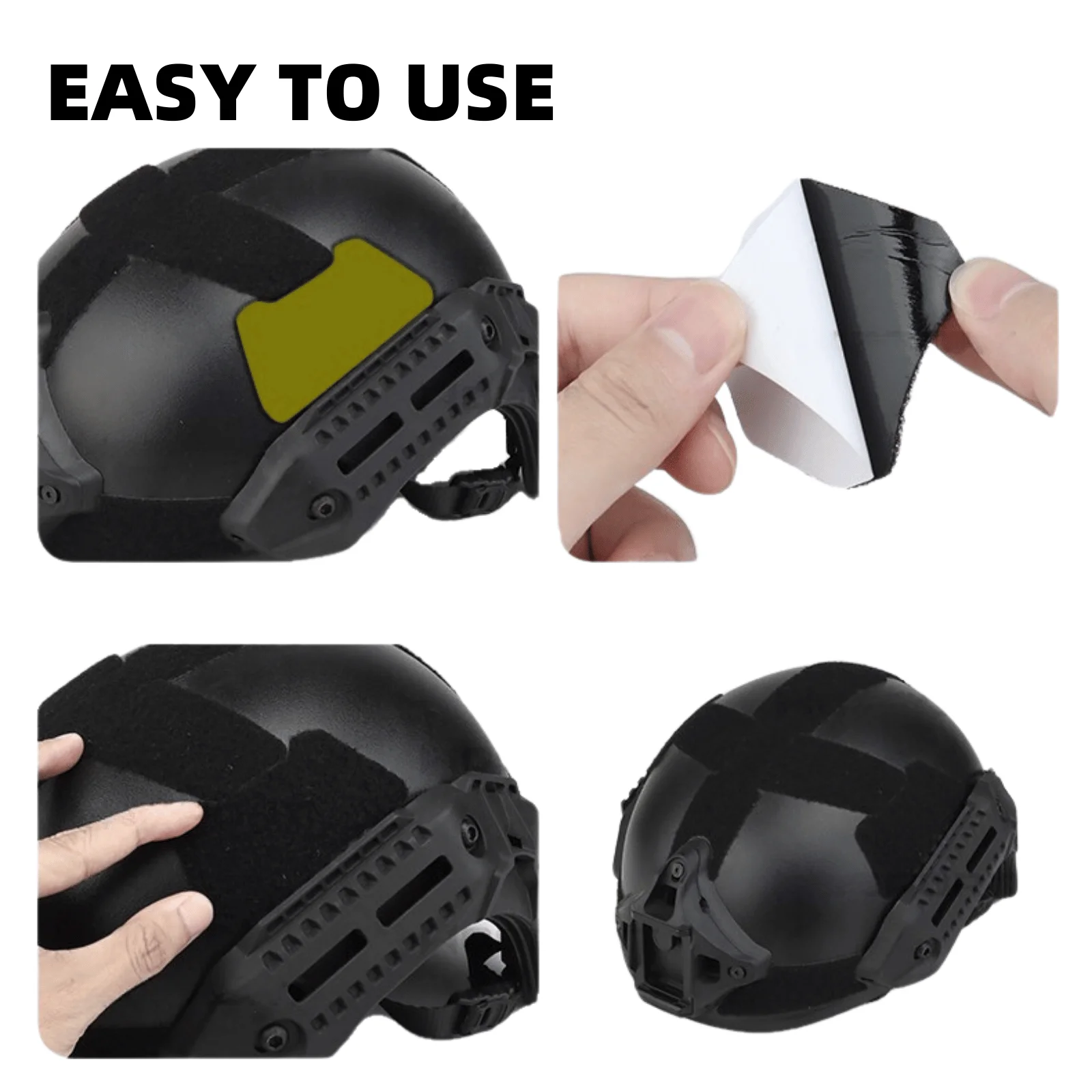 MK Velcro gancho y bucle para casco, repuesto de reparación - imagen 2
