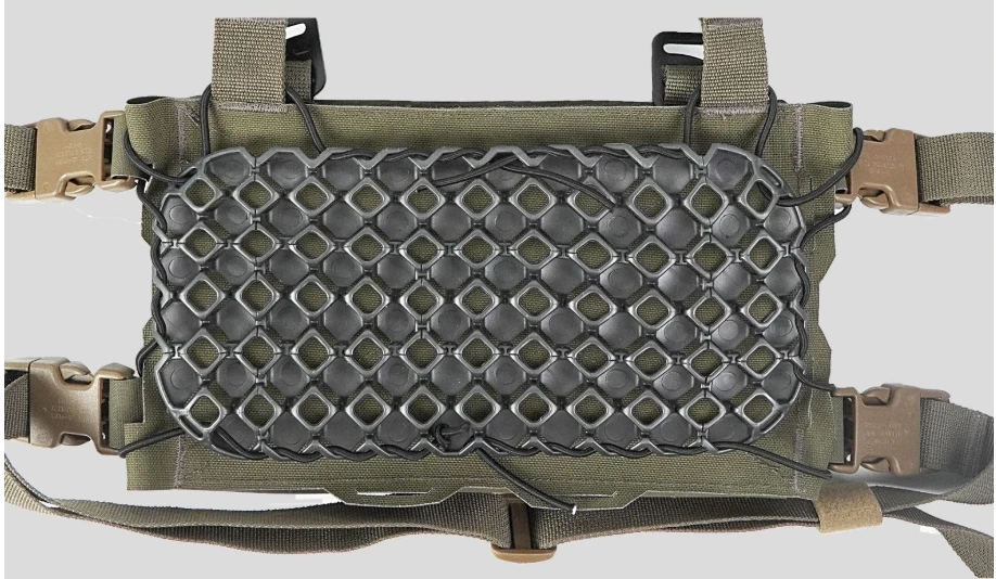 Chaleco táctico de verano con pechera ventilada 3D y bolsillo
