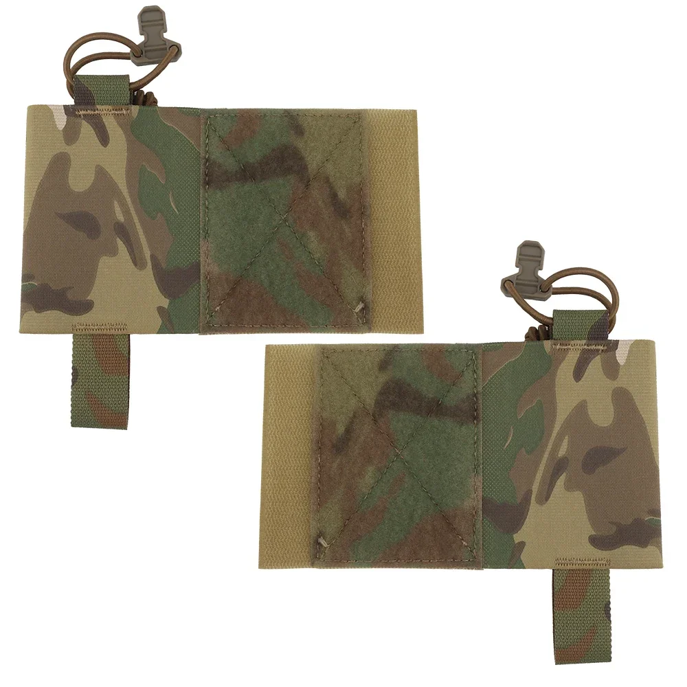 Chaleco táctico MOLLE elástico lateral con bolsa para radio