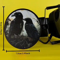 Parche táctico velcro cuervo – Brazalete militar para ropa o mochila