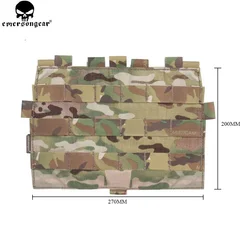 Panel MOLLE EmersonGear para chaleco AVS JPC 2.0