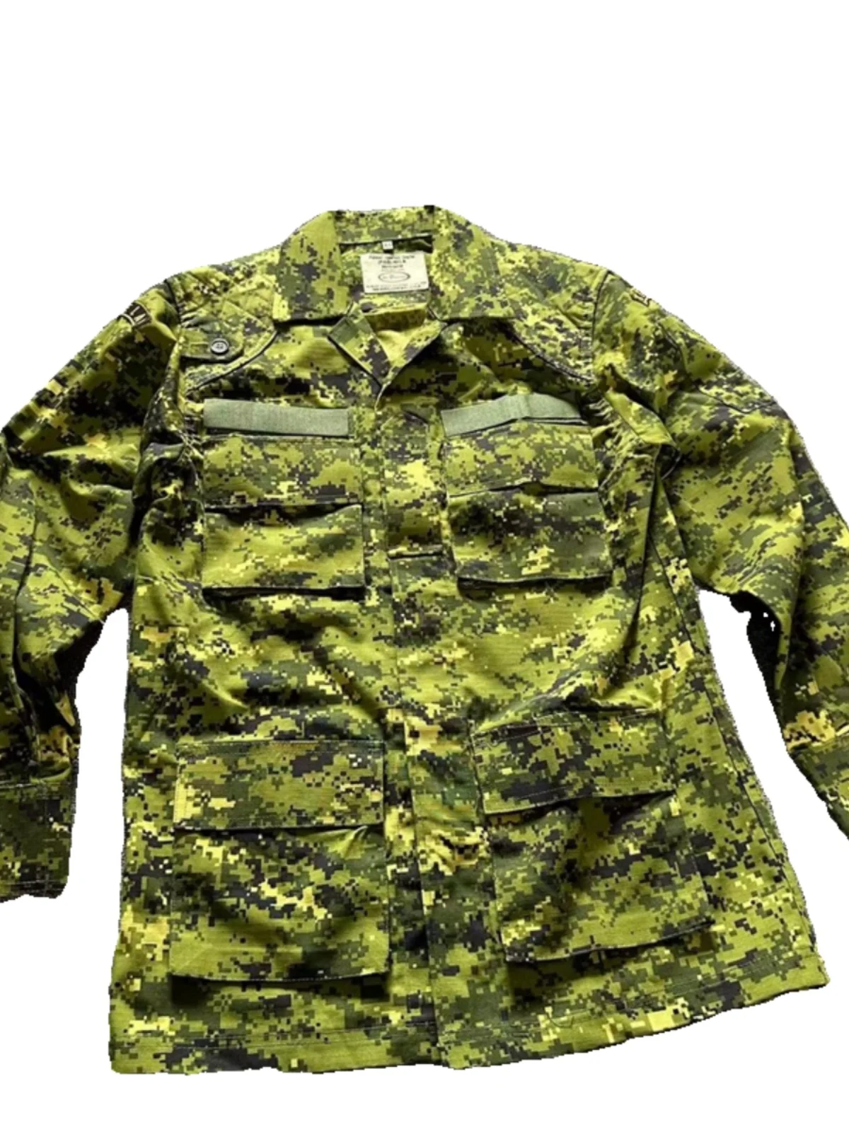 Chaqueta táctica camuflaje cortavientos hombre con múltiples bolsillos - imagen 5