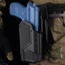 Funda táctica sistema QLS liberación rápida para Airsoft