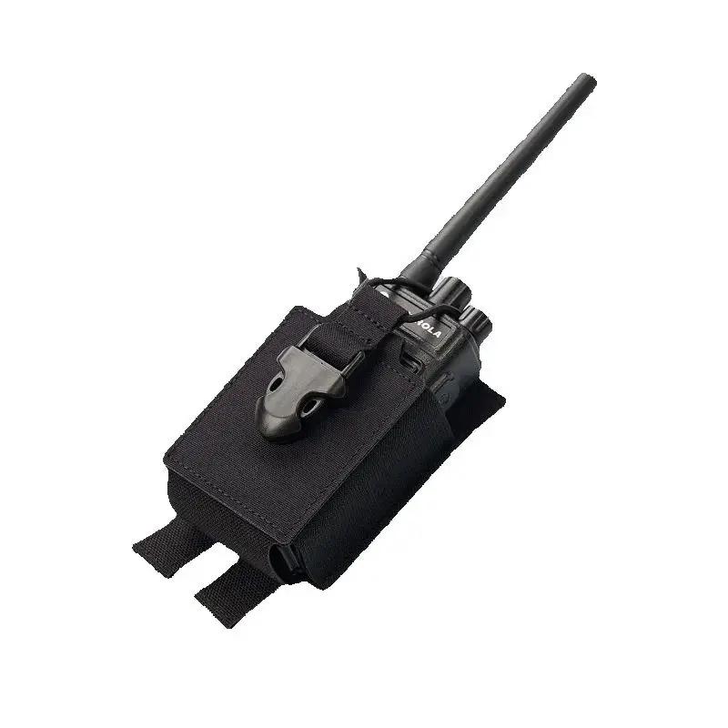 Bolsa táctica ligera de nylon para walkie-talkie - imagen 4