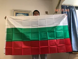 SKY Bandera búlgara 90x150 cm Poliéster UE