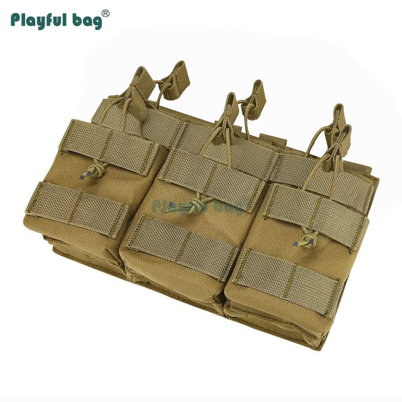 Bolsa utilidad MOLLE porta 6 cargadores – Táctica militar resistente - imagen 5