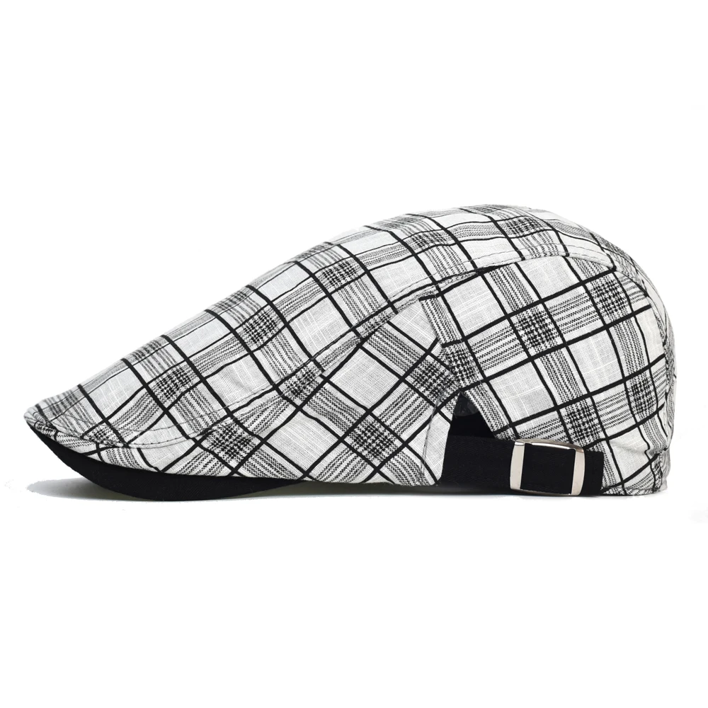 Gorro con estética plana e informal
