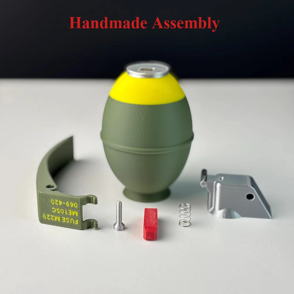 Réplica M26 estadounidense impresa en 3D – Decoración y enseñanza militar - imagen 5