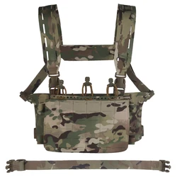 Chaleco táctico MOLLE modular portacargadores