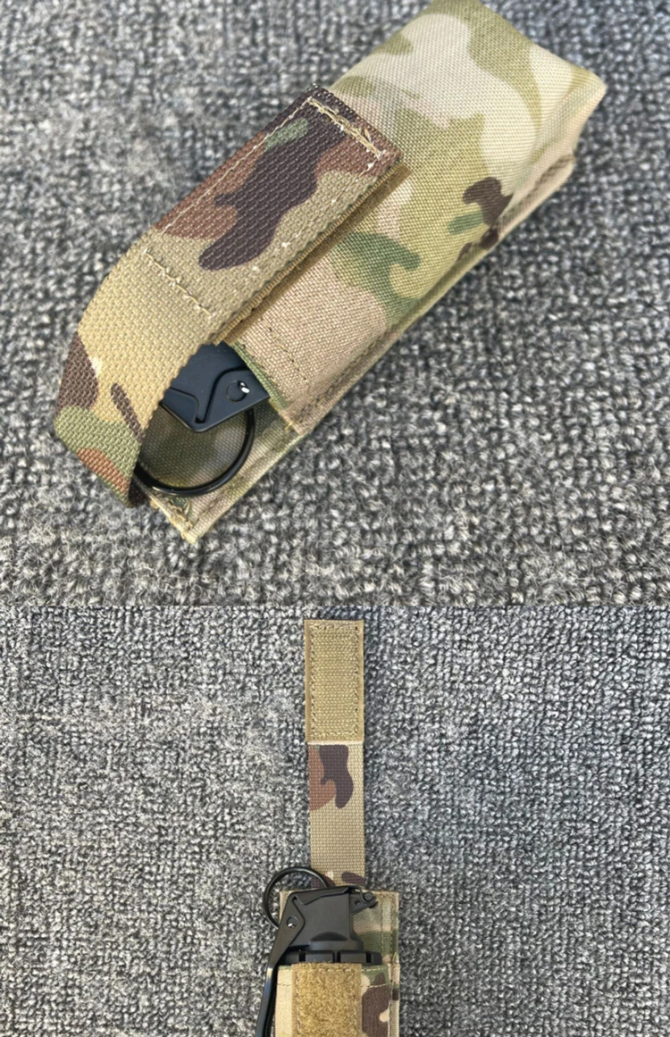 Bolsa táctica con acabado exterior