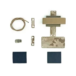 Soporte táctico MOLLE para batería NVG con correa ajustable caza