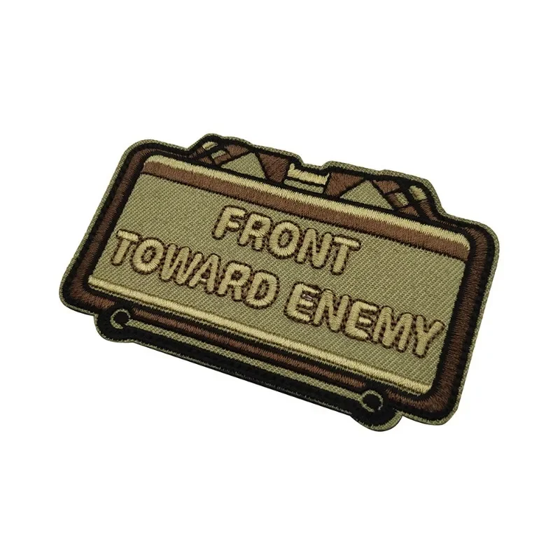 Front Toward Enemy Parche Bordado M18A1 Claymore Táctico - imagen 4