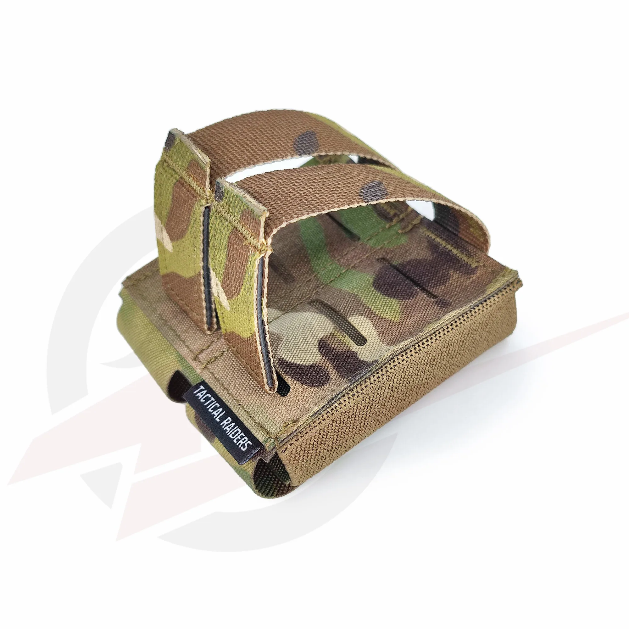 Bolsa táctica Molle doble elástica para cargadores 9mm estilo GBRS - imagen 5
