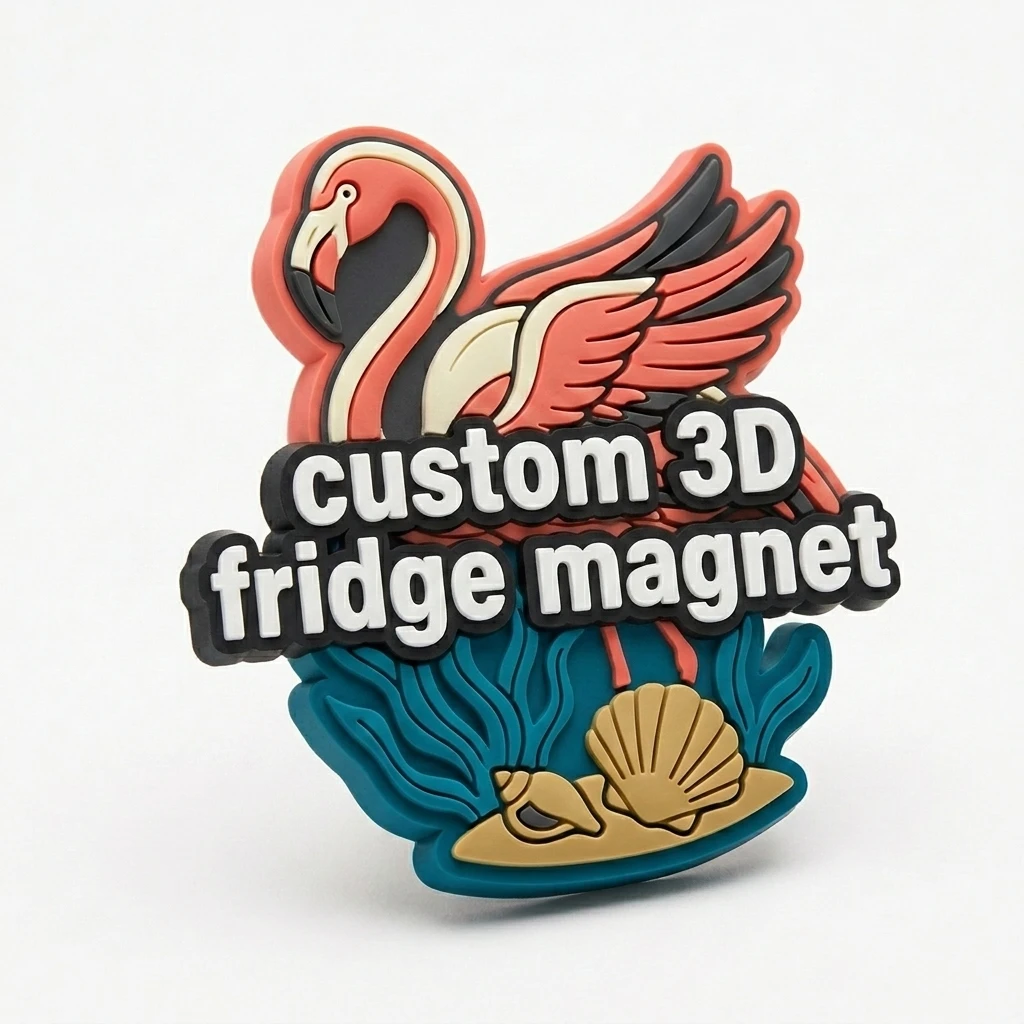 Imán de nevera personalizado en PVC blando con relieve 3D - imagen 3