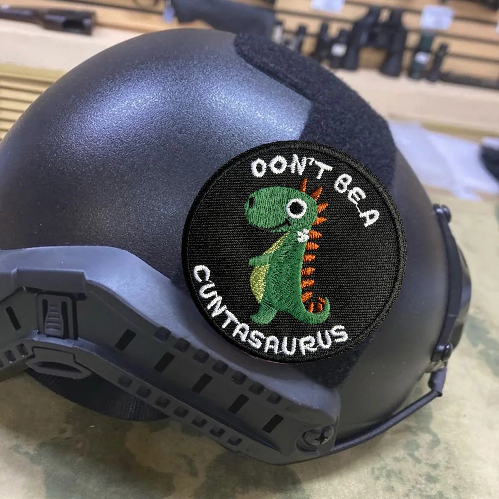 Parche táctico velcro Cuntasaurus morale para ropa y mochila - imagen 5