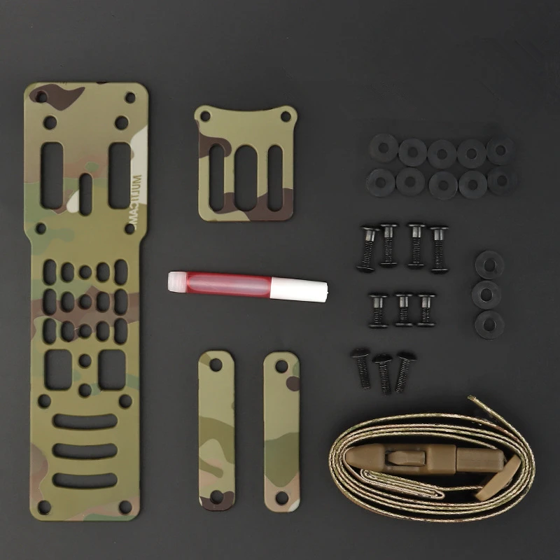 Adaptador QLS metálico para funda de pistola con correa de pierna - imagen 3