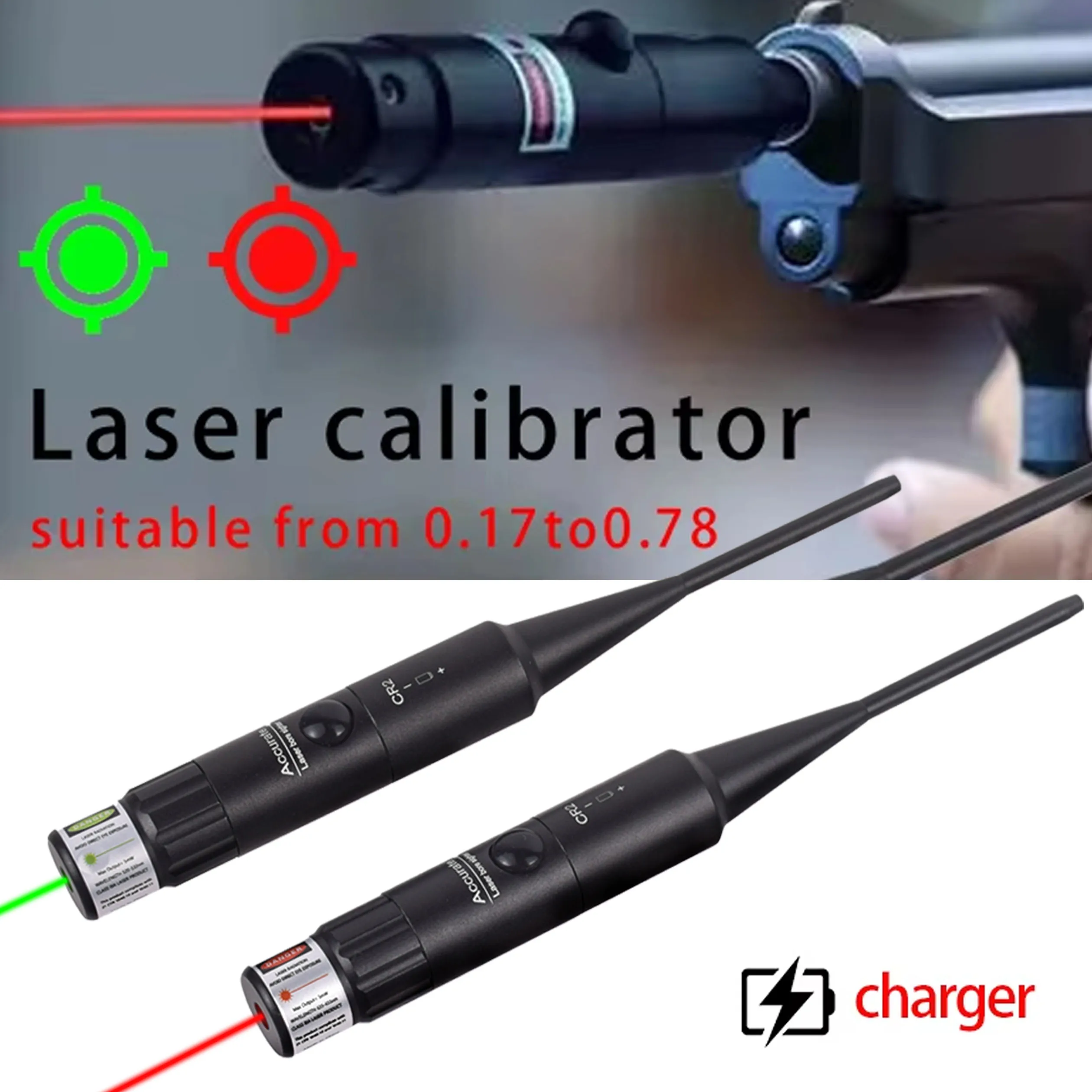 Colimador láser para rifles de distintos calibres