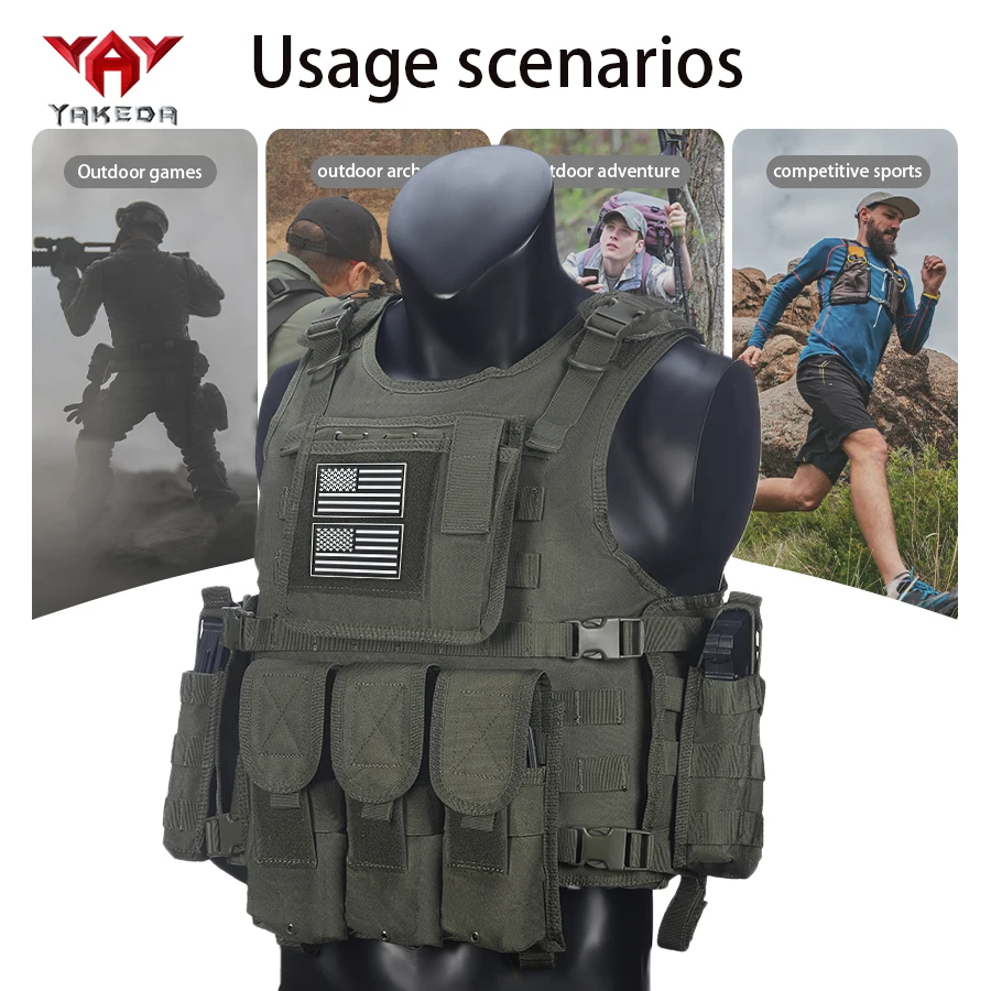 Chaleco en uso para entrenamientos de seguridad