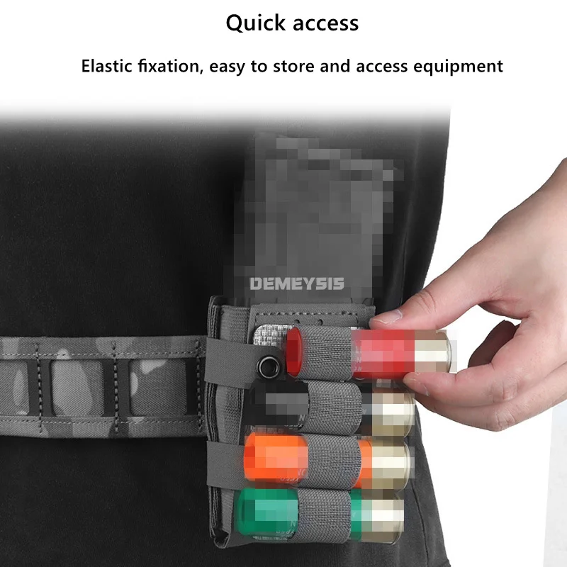 Portacargadores táctico para escopeta, funda fija expandible - imagen 5