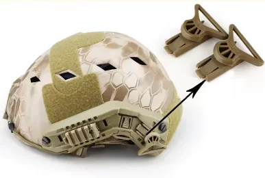 Adaptador NVG con riel giratorio y montaje lateral para casco - imagen 5