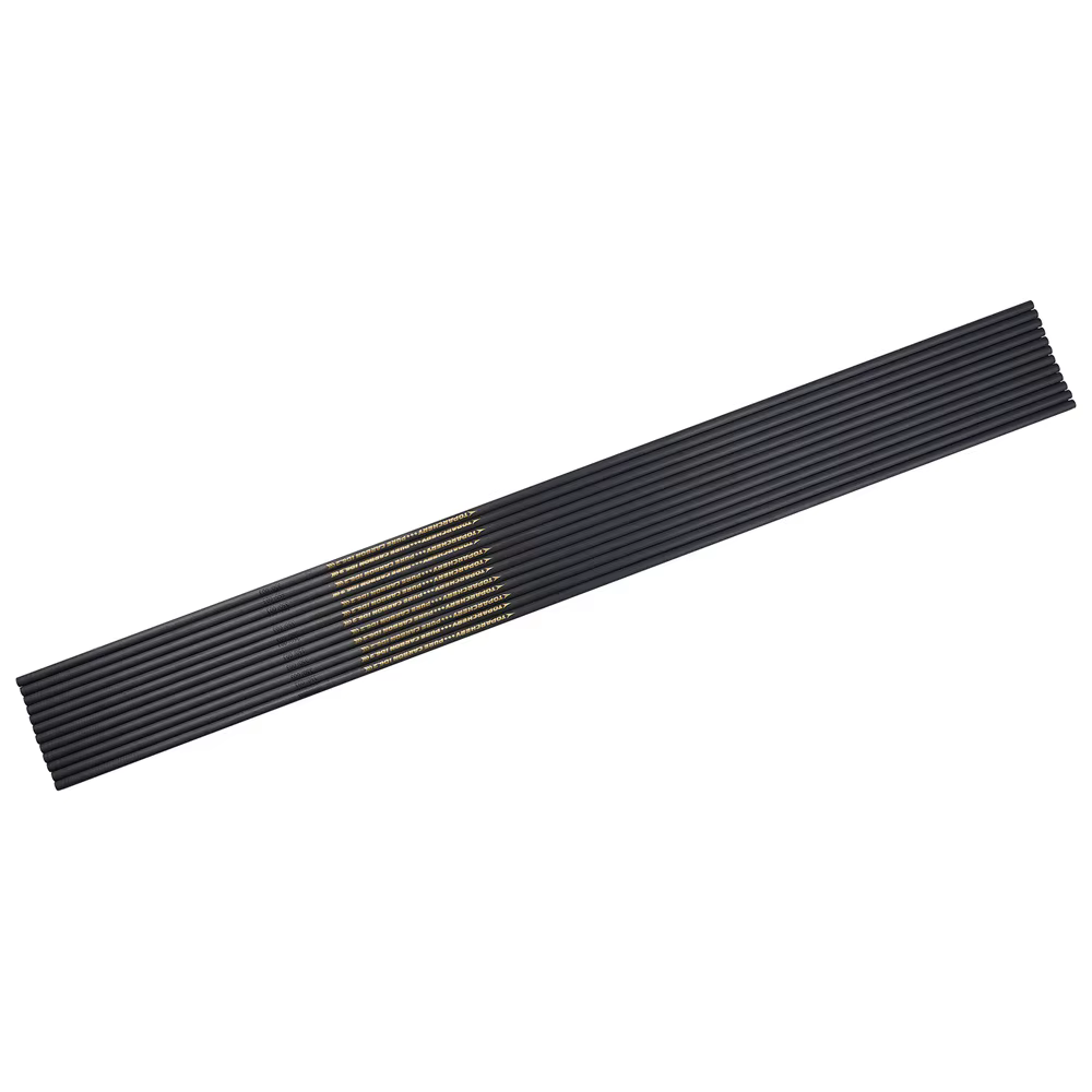 Flecha carbono 6,2mm spine 300-600 arco compuesto recurvo caza - imagen 4