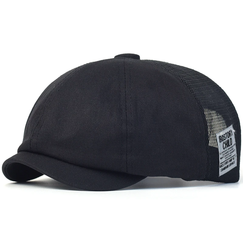 Gorra de malla transpirable de verano octogonal estilo Peaky - imagen 4