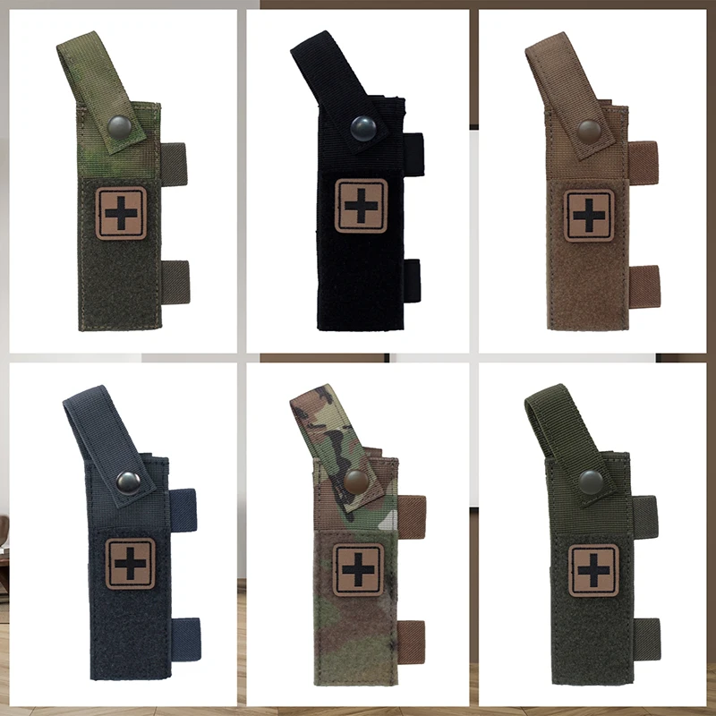 Porta tijeras MOLLE IFAK estuche táctico de primeros auxilios - imagen 3